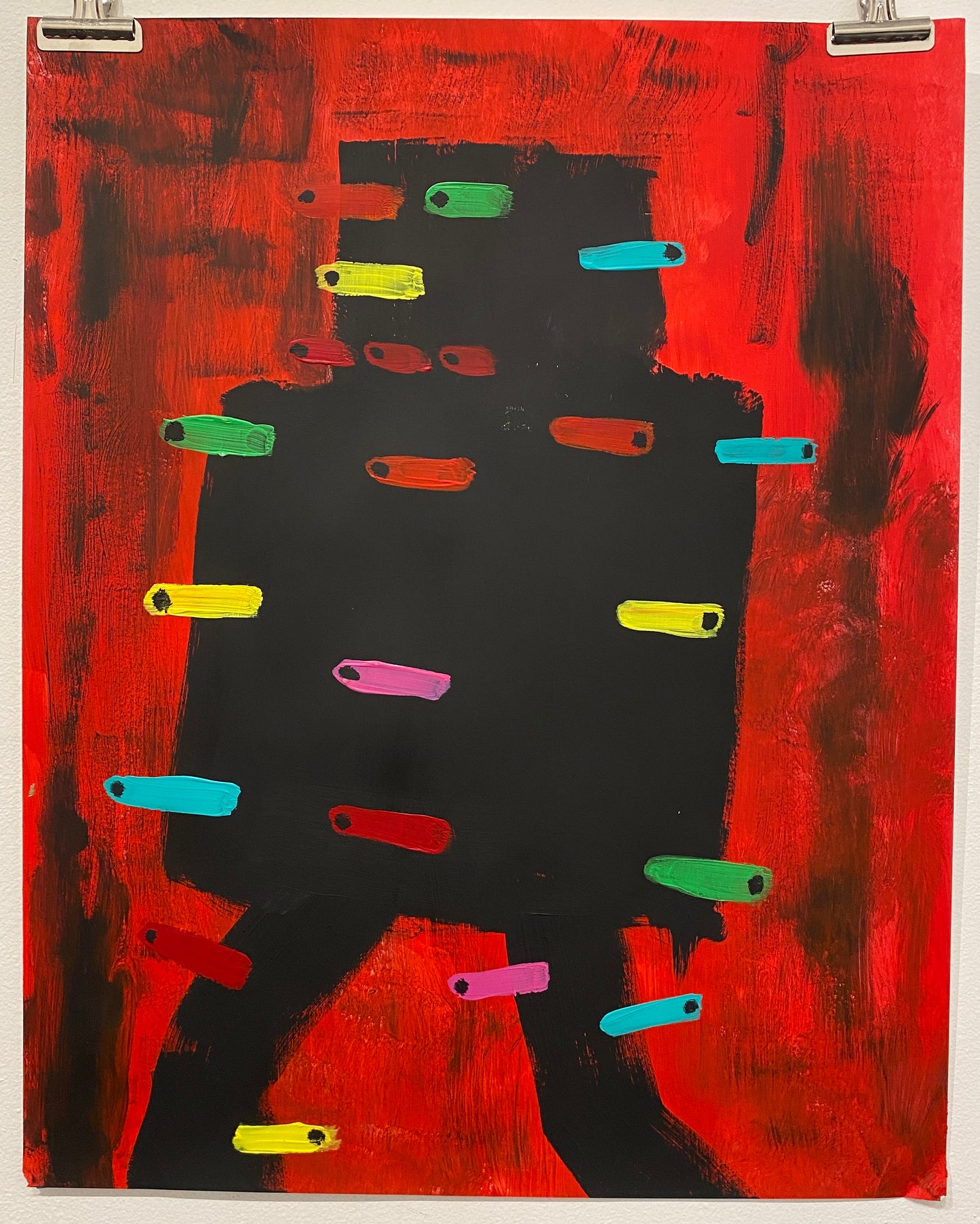 Christy Karacas - War Machines, Acrylic on Paper