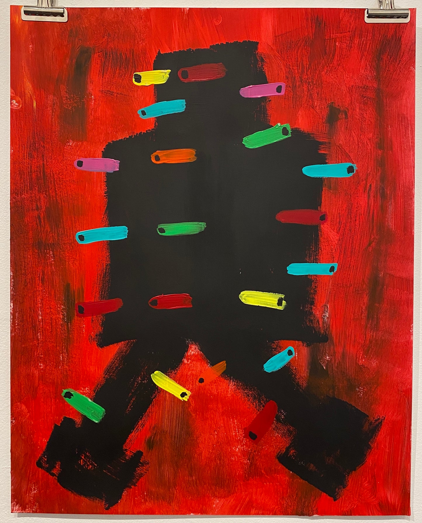 Christy Karacas - War Machines, Acrylic on Paper