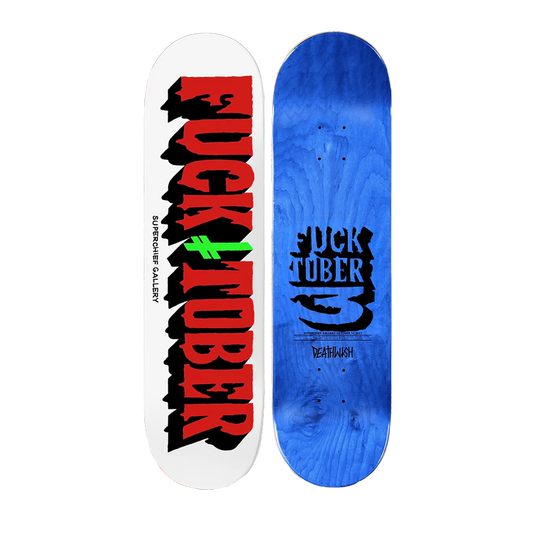 DEATHWISH X FUCKTOBER Collab Skate Deck