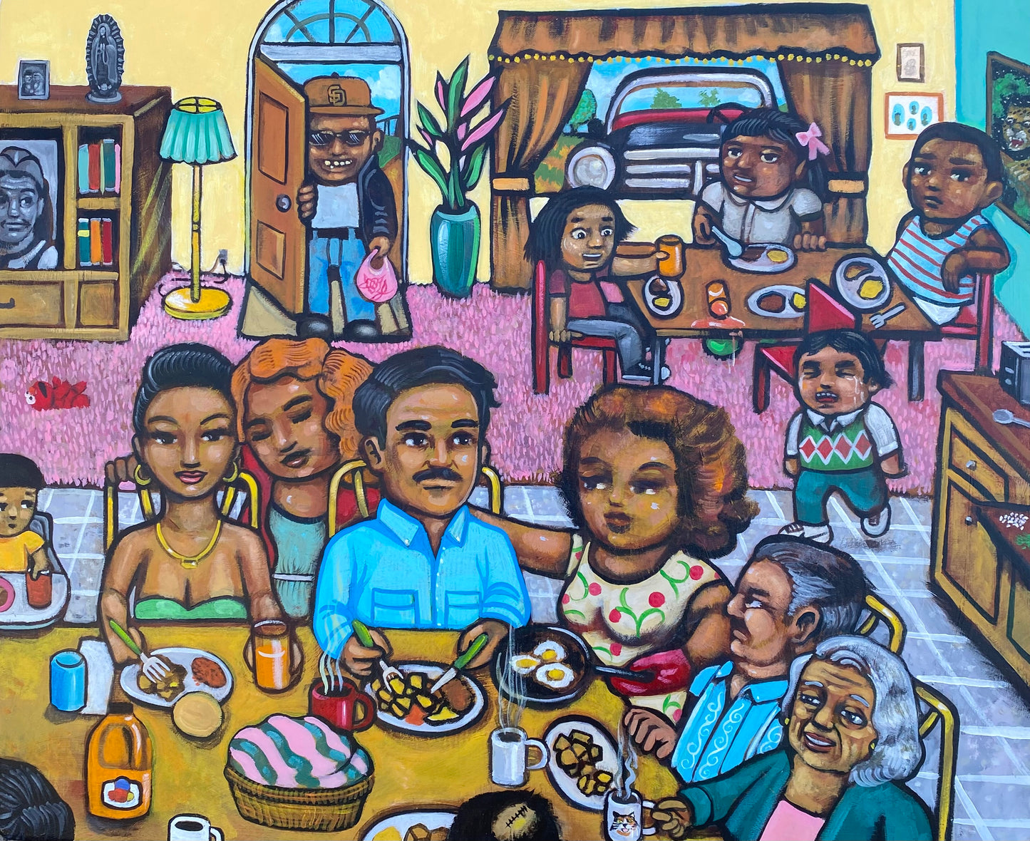 Sergio Hernandez - "The Cool Uncle Shows Up Late for Breakfast"