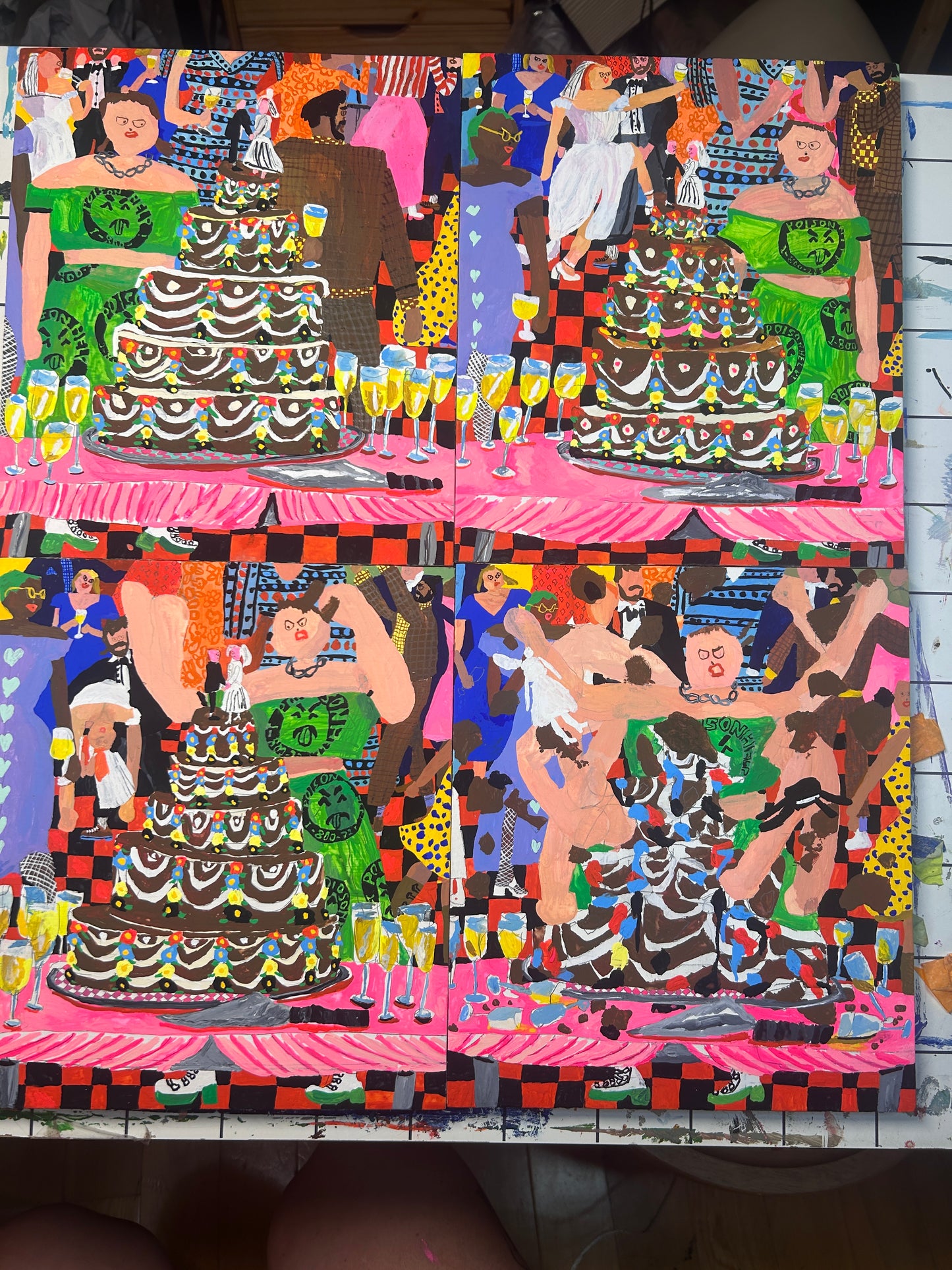 Tara Booth - Wedding Cake 1-4