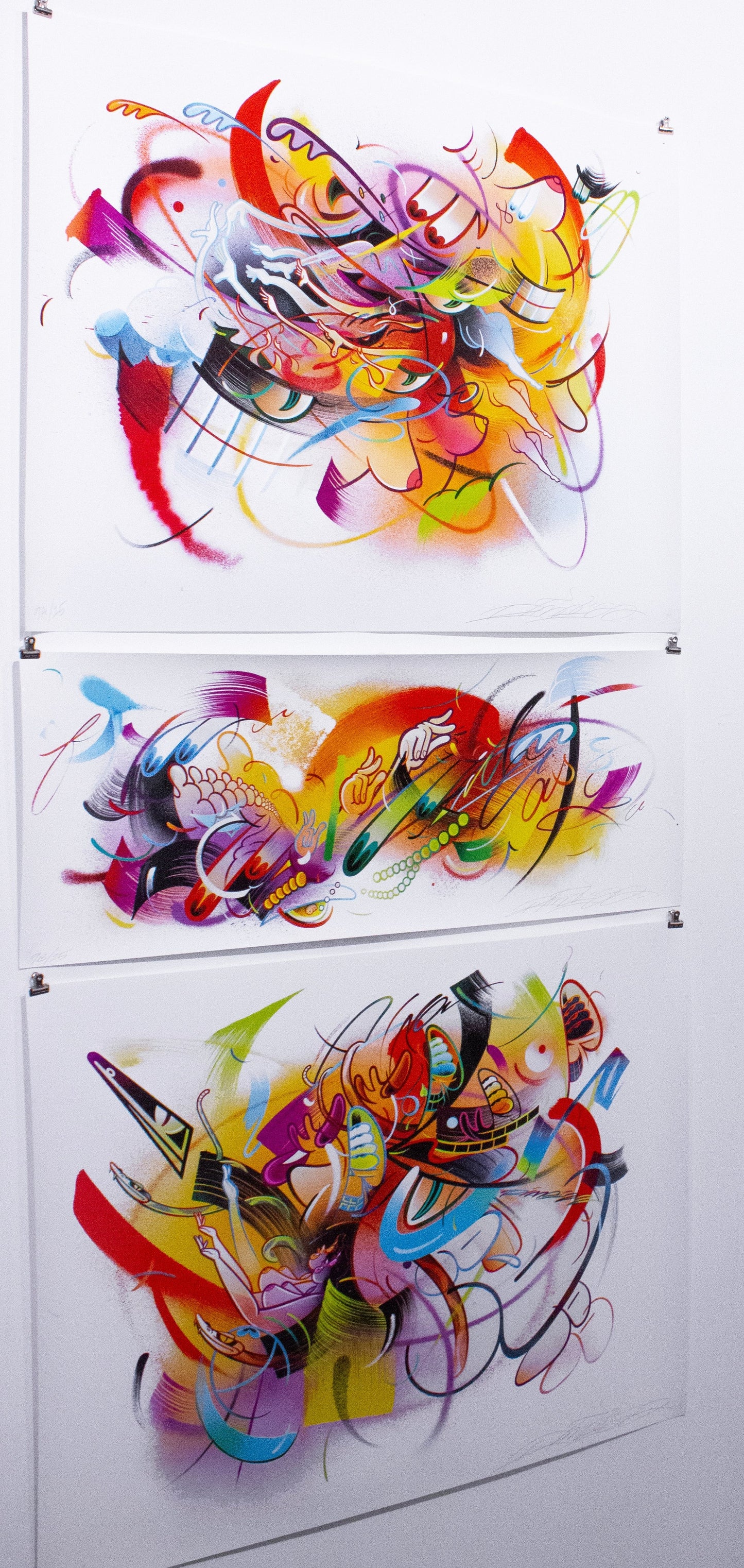 RIME - Triptych Print