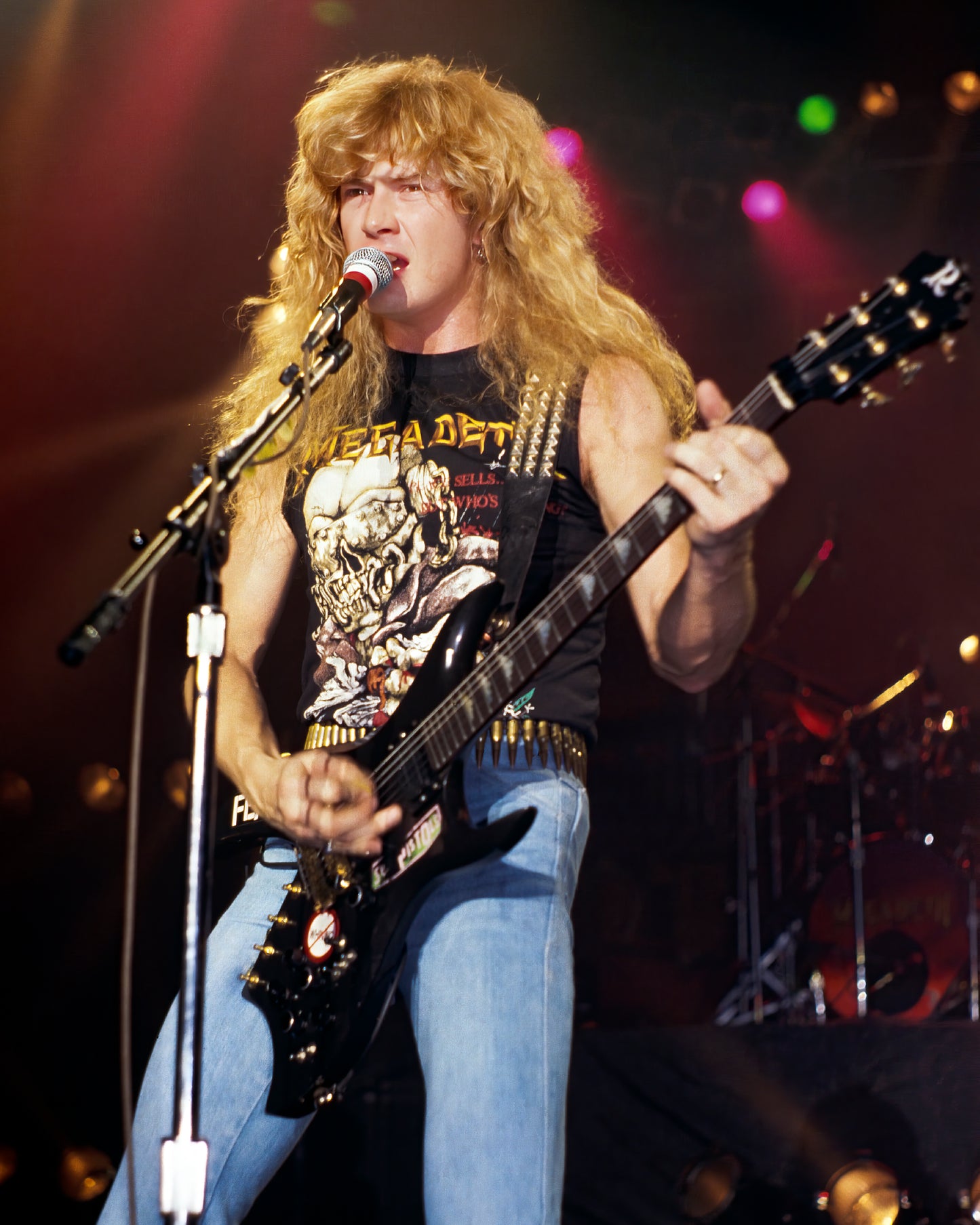 Alison Braun - Megadeth - Dave Mustaine, Santa Monica Civic 06/1987
