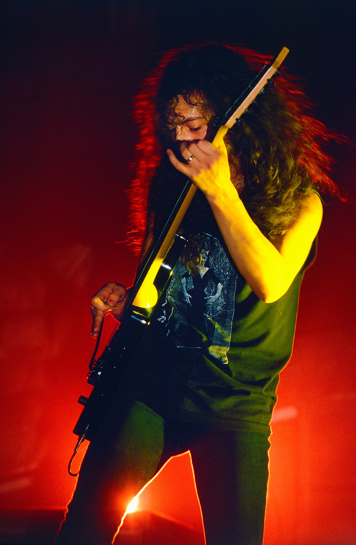 Alison Braun - Metallica - Kirk Hammett, Long Beach Arena, 08/29/1989