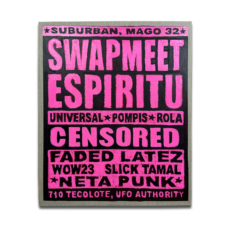 Eduardo Gómez - "Adlib Street Poster #2 (Swapmeet Espiritu)"