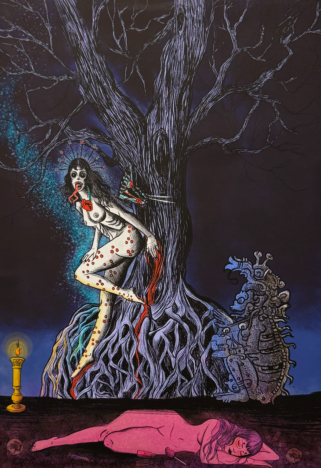 Ren Conde Flores - "Rebirth of Mictecacihuatl"