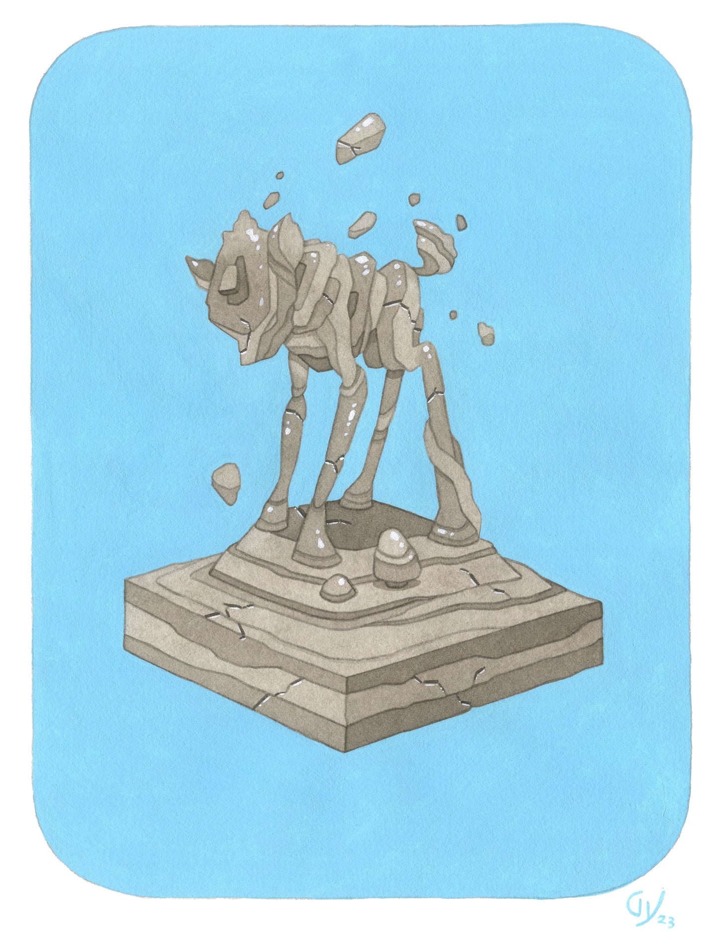 Graham Yarrington - Aging Statue