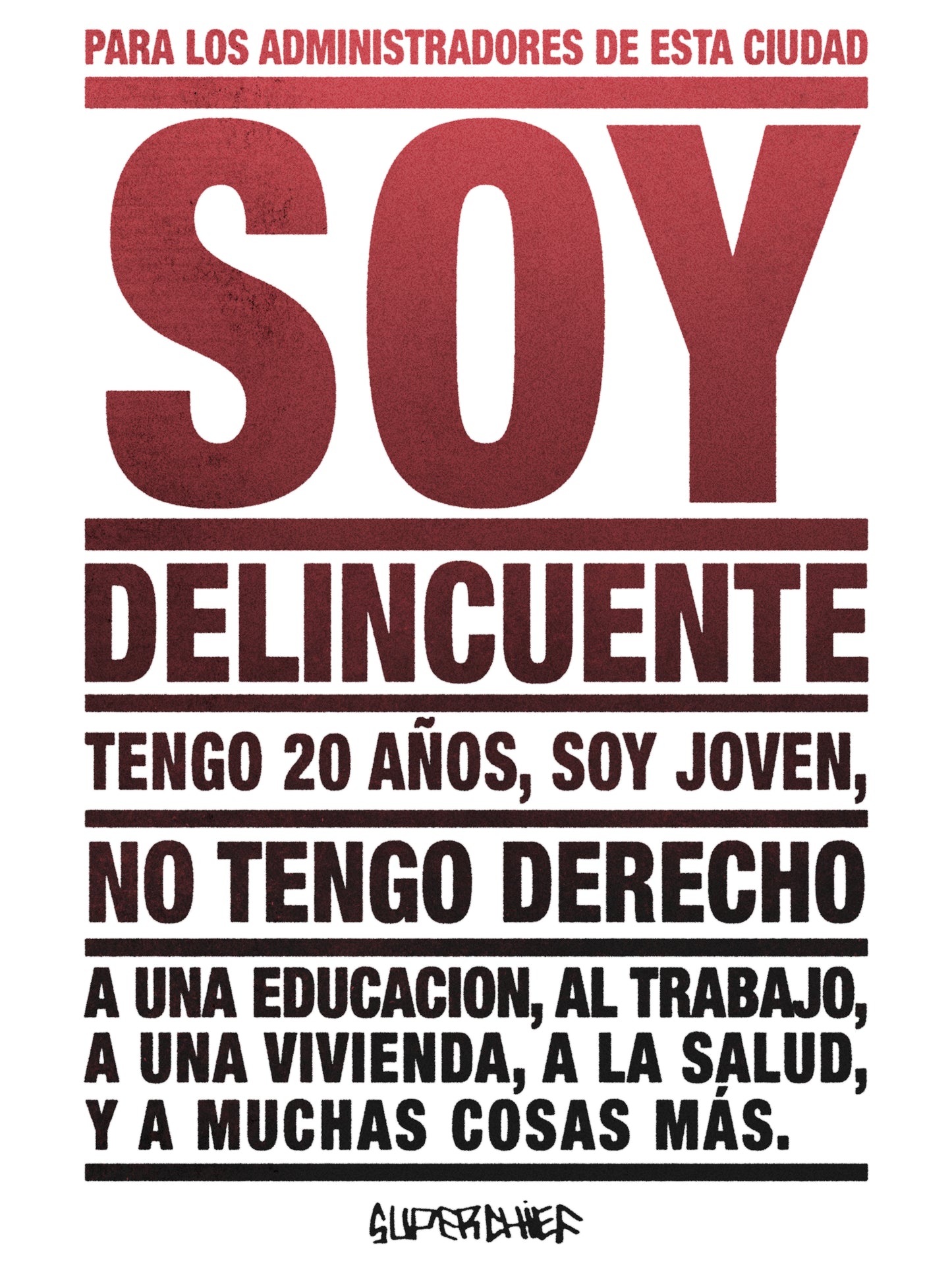 DELINCUENTES POSTER