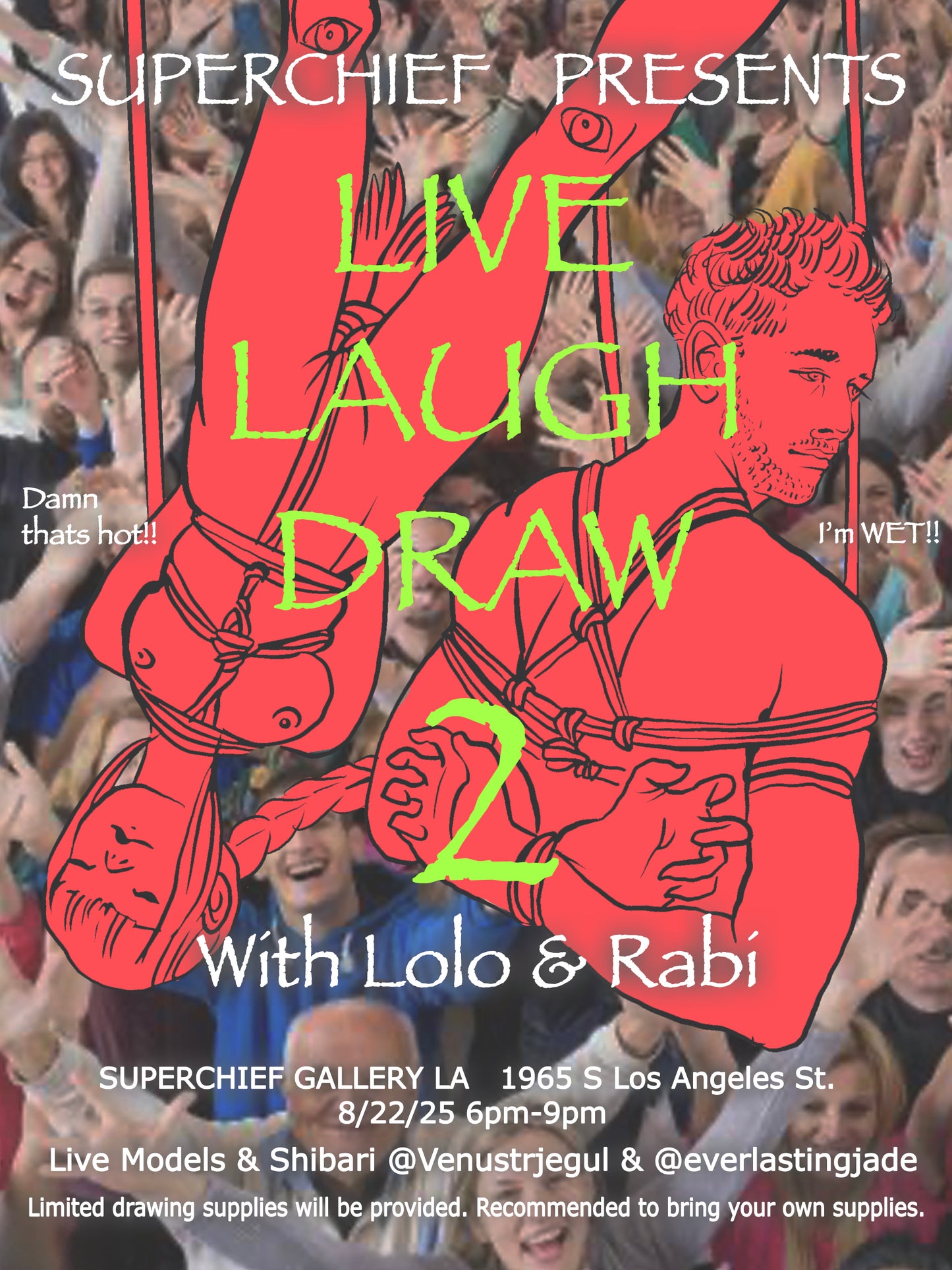 Live Laugh Draw 2 (Figure Drawing)