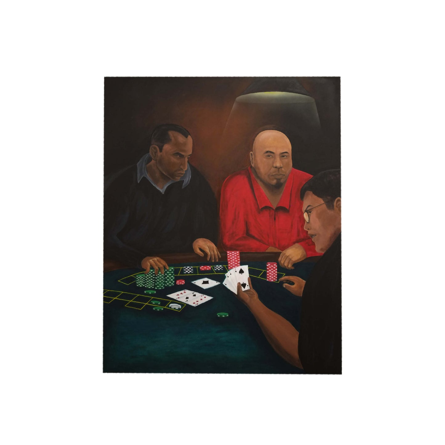 Mike Meds - "Foos Playing Poker"