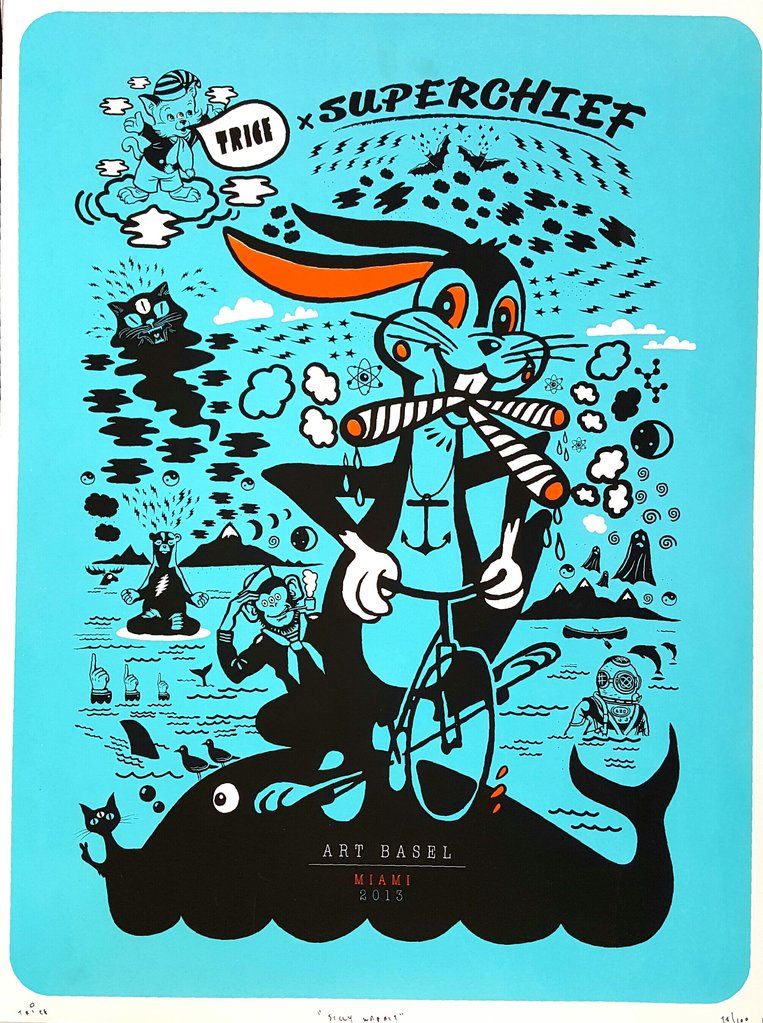 Lee Trice - Silly Wabbit Print