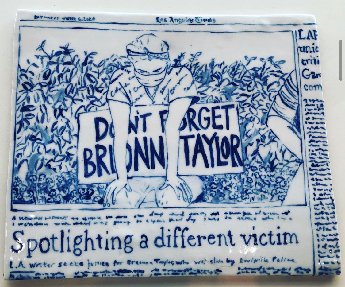 Sachi Moskowitz - Newspaper #7