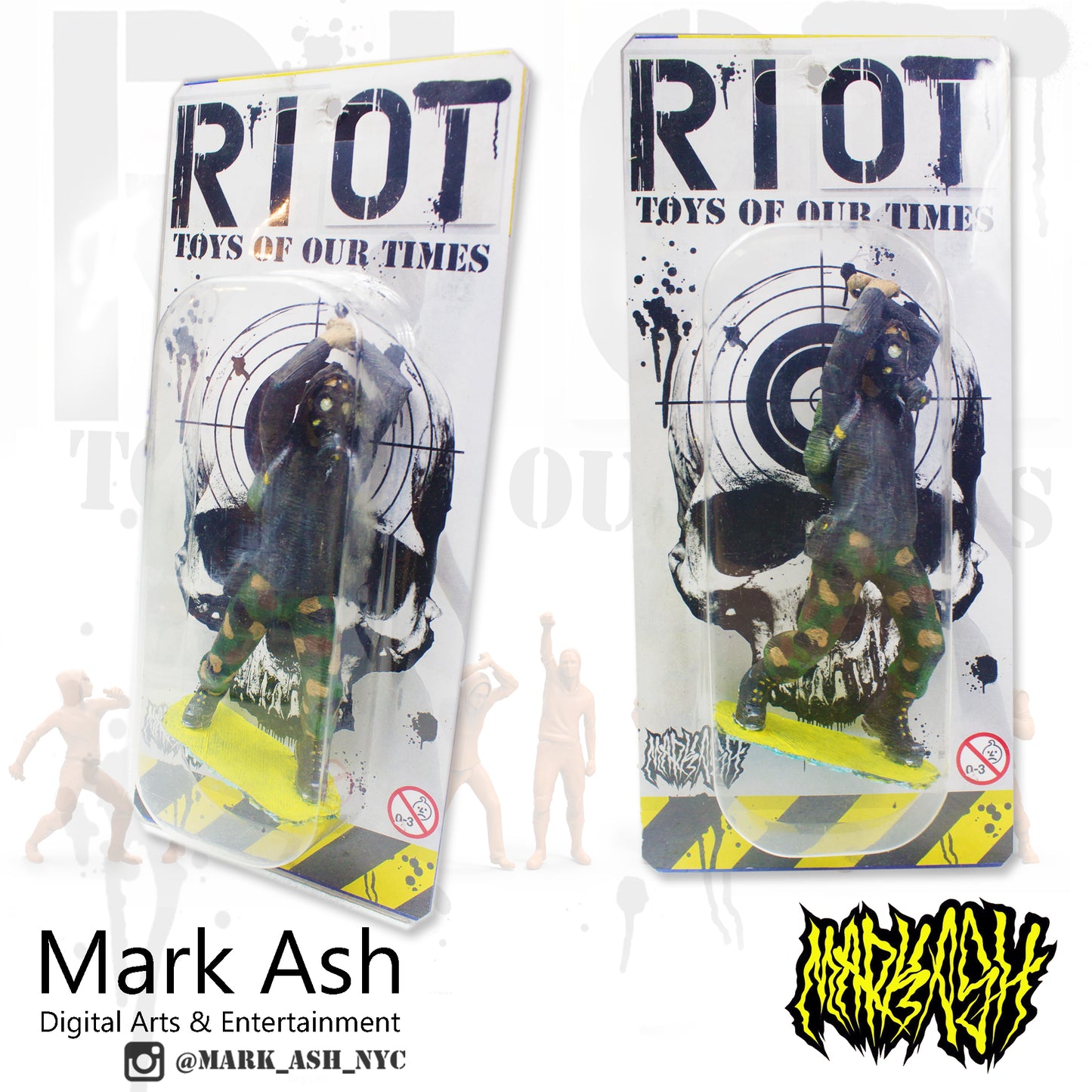 Riot Figures - Mark Ash