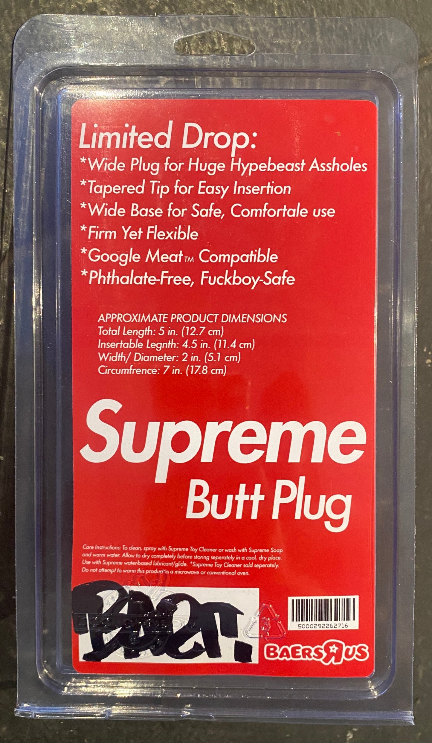 Baer - Supreme Butt Plug