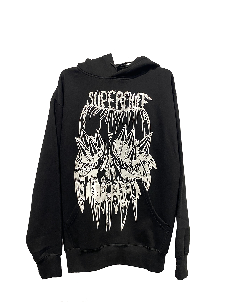 Superchief Skull Logo Pull Over Hoodie