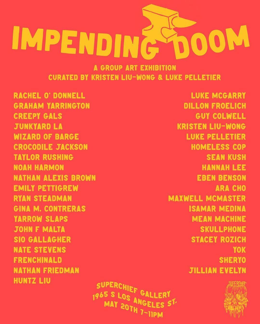 IMPENDING DOOM opens May 20th in LA