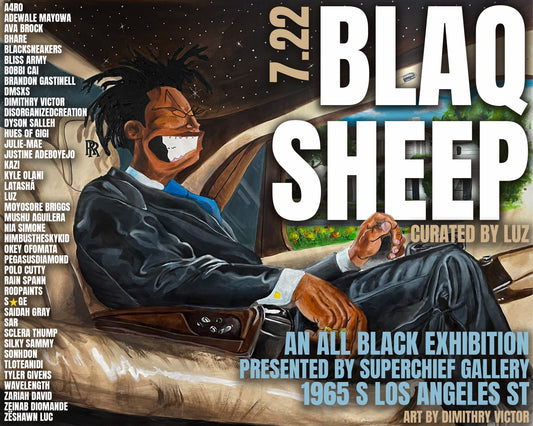BLAQ SHEEP curated by LUZ