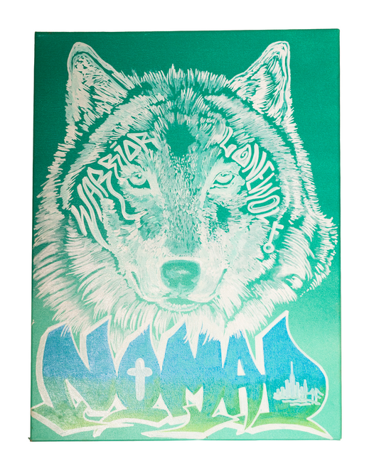 *SOLD* Charlotte 	"Lonewolf Warrior"