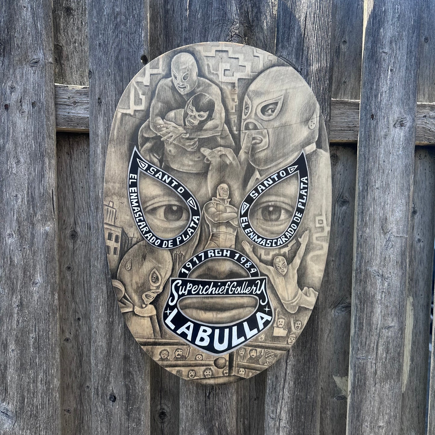 George Ink - "El Santo Vive (The Saint Lives)"