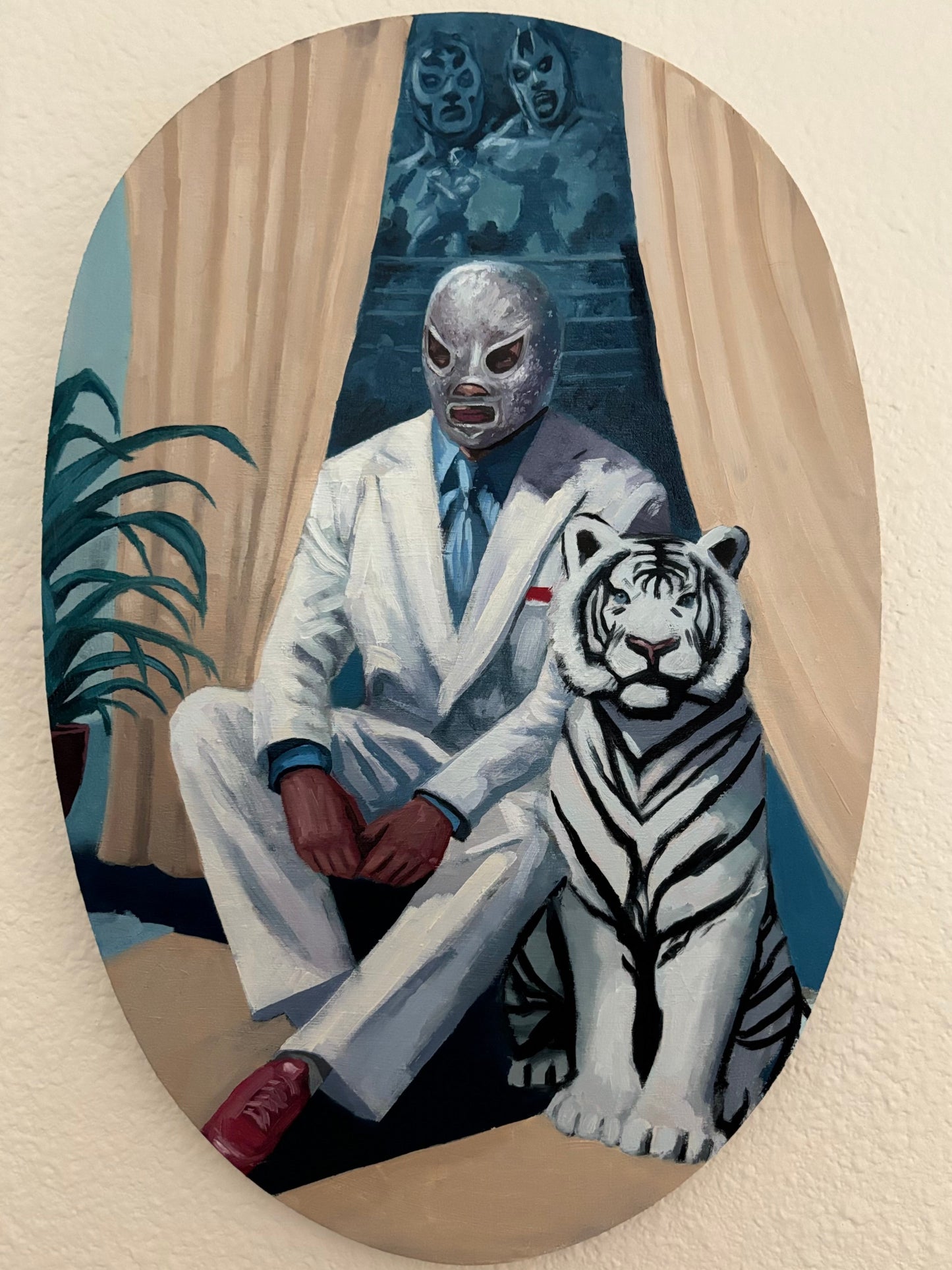 *SOLD* auuhrt - "Santo y el Tigre"