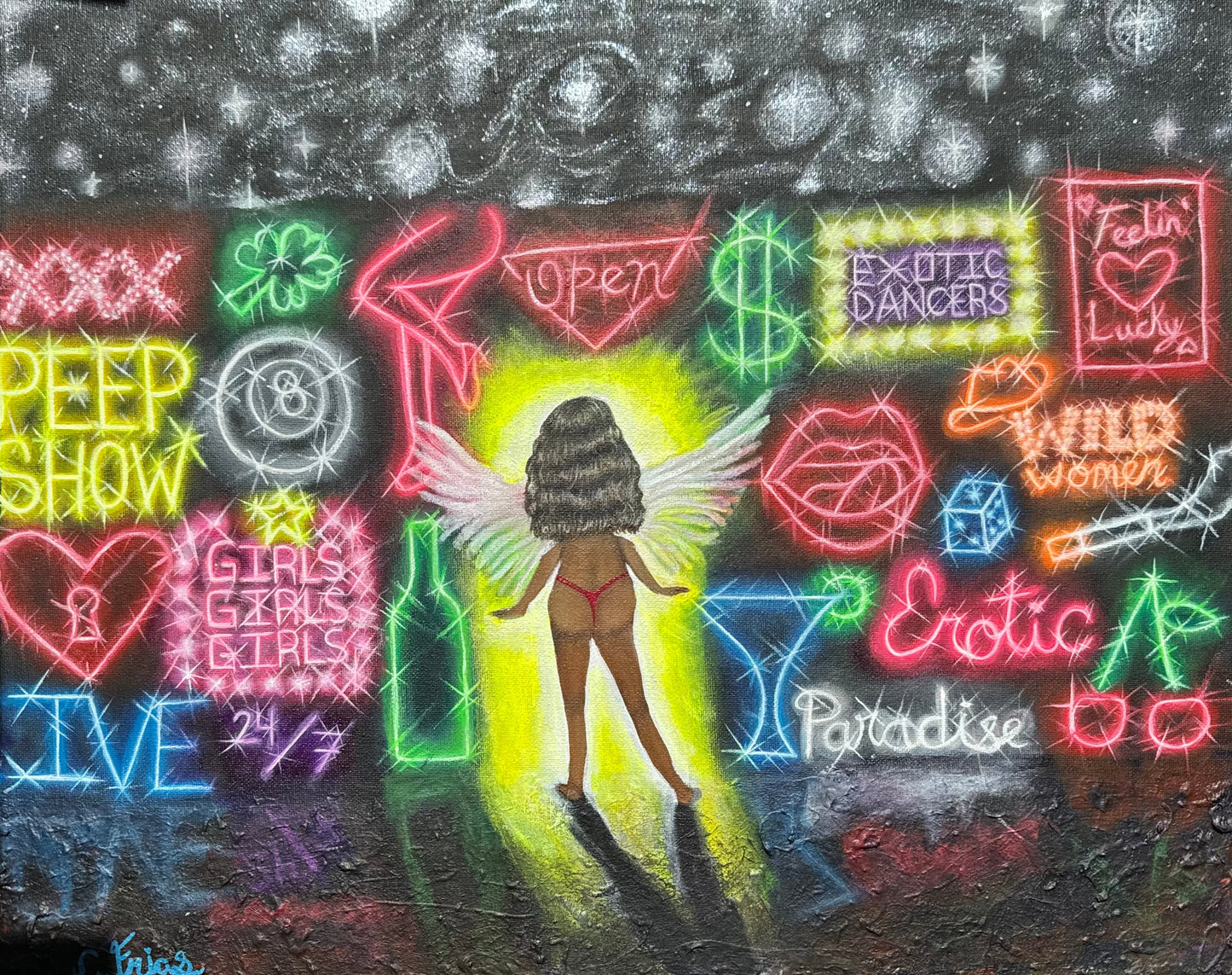 Cassandra Frias - "Fluorescent Promises"