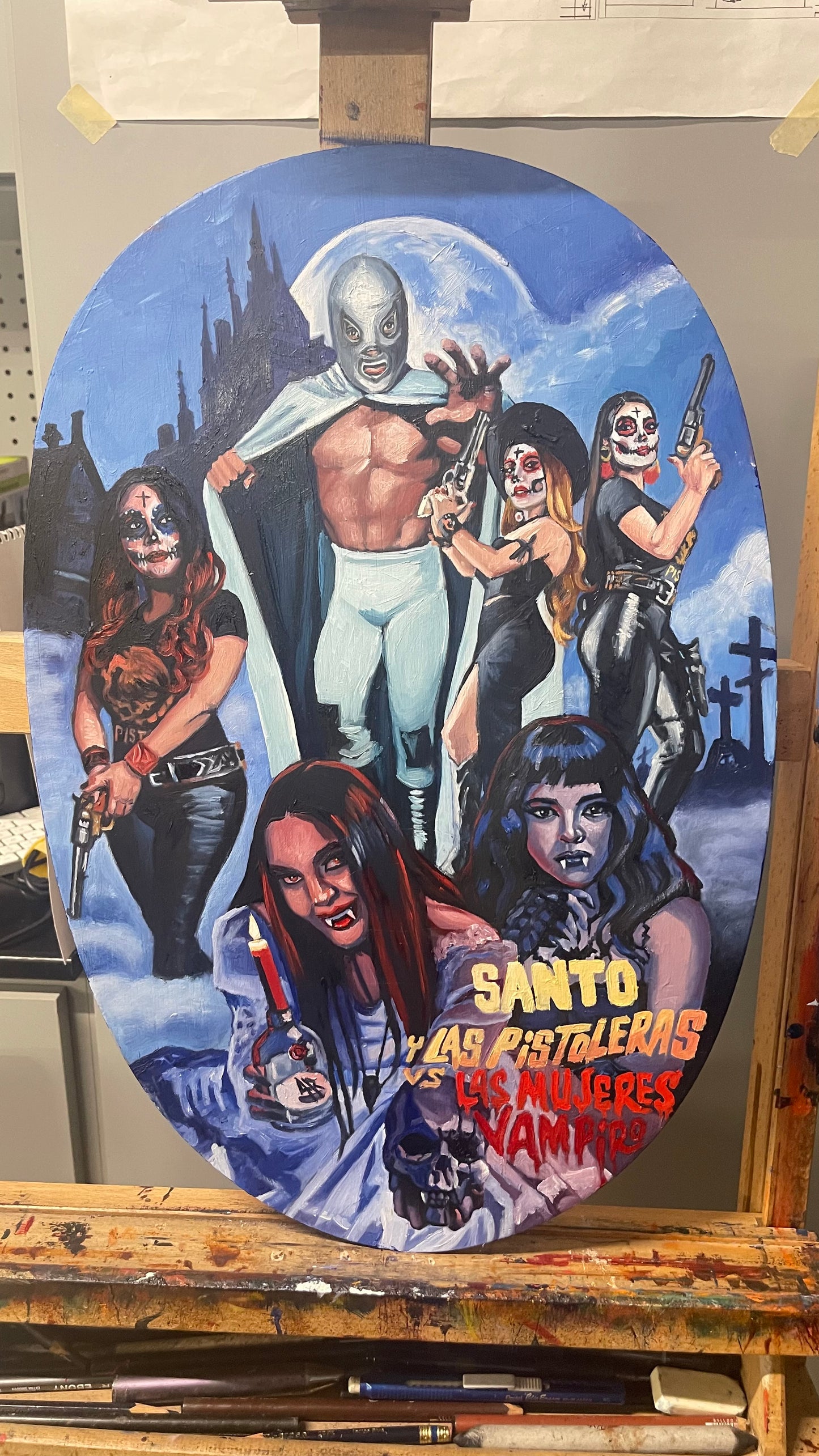 Albert Acosta - "Santo y Las Pistoleras VS Las Mujeres Vampiro"