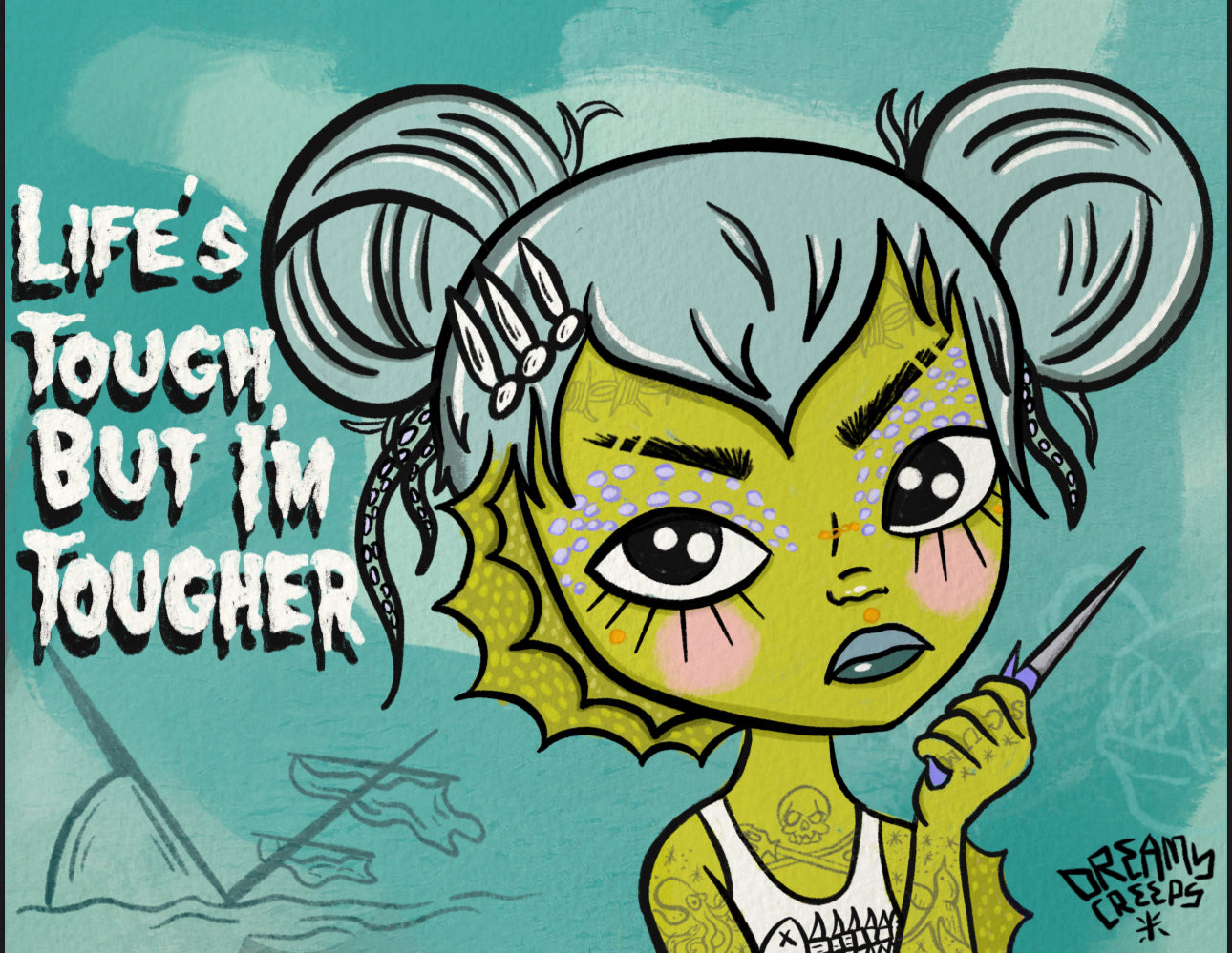 Dreamy Creeps/Josie Ruiz - "Sea Scum"