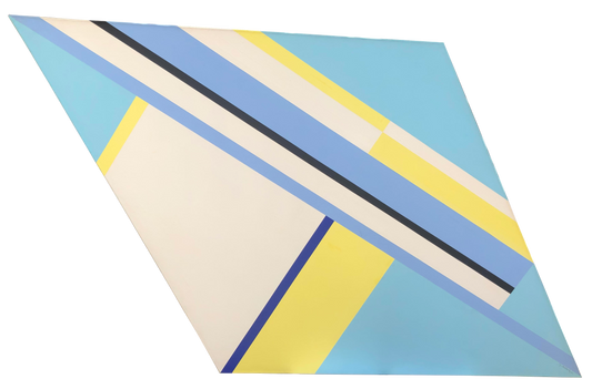 Ilya Bolotowsky - Pale Blue Rhomboid, I.B.826