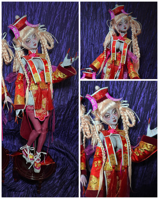 KeltonFX/Cheng Doll - Jiang Shi Sister 僵尸姐妹 - Xue Mei 雪梅 (Blue Skin)