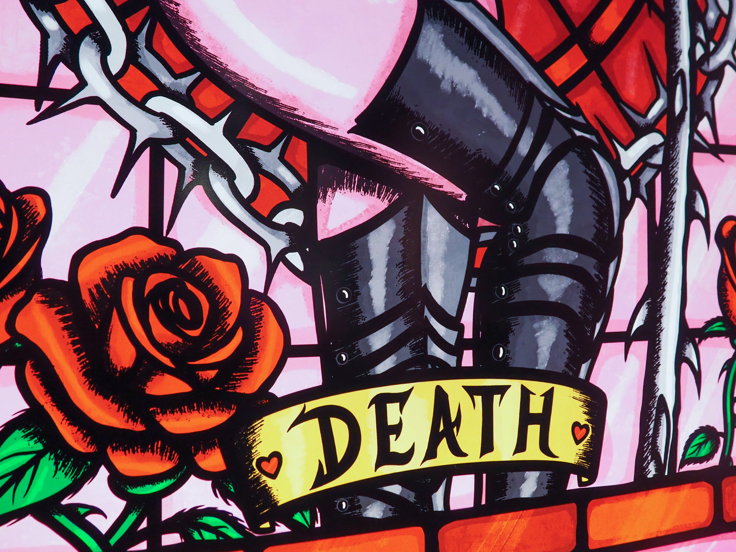 Death Stained Glass