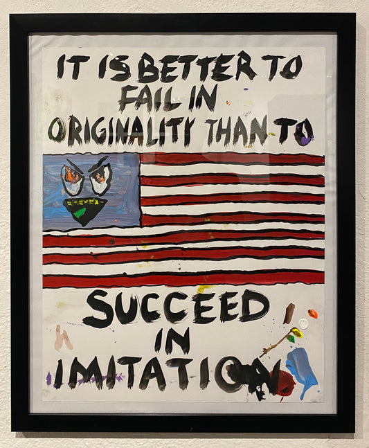 JJ Villard - It is Better To Fail In Originality Than To Succeed in Immitation