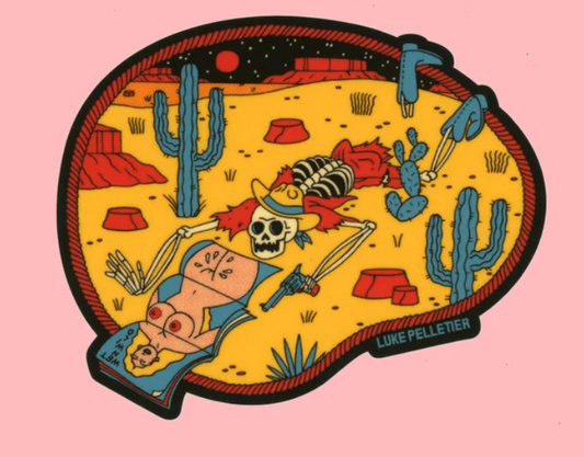 Only in America Sticker