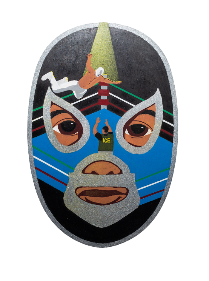 *SOLD* Felix Gabriel Olivares - “Lucha Liberation"
