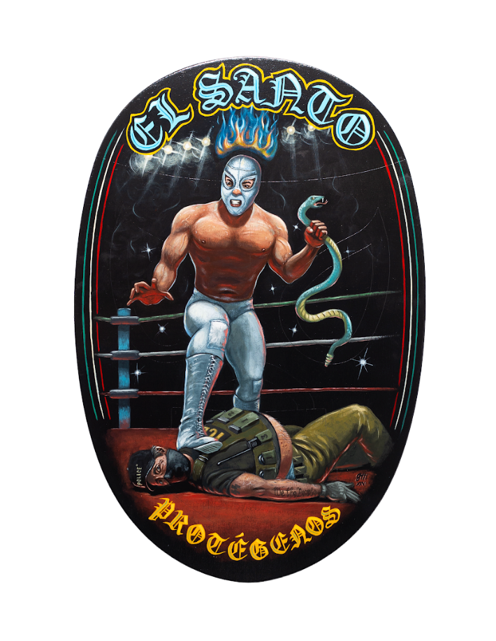 Jerry Montoya - “El Santo, Protégenos"