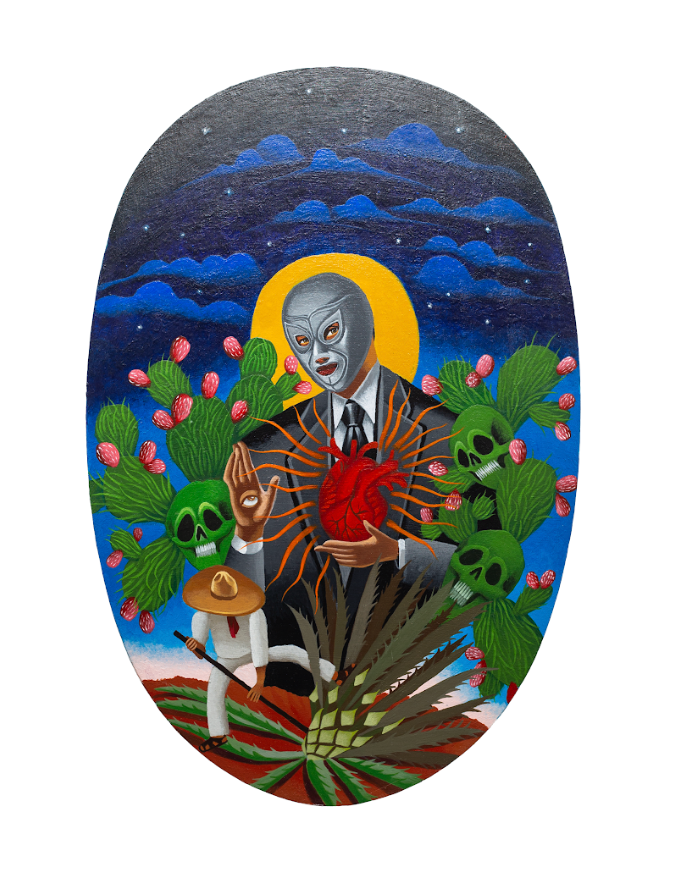 *SOLD* David Arciniega - “Don’t Forget Your Roots, Beaner Boy"