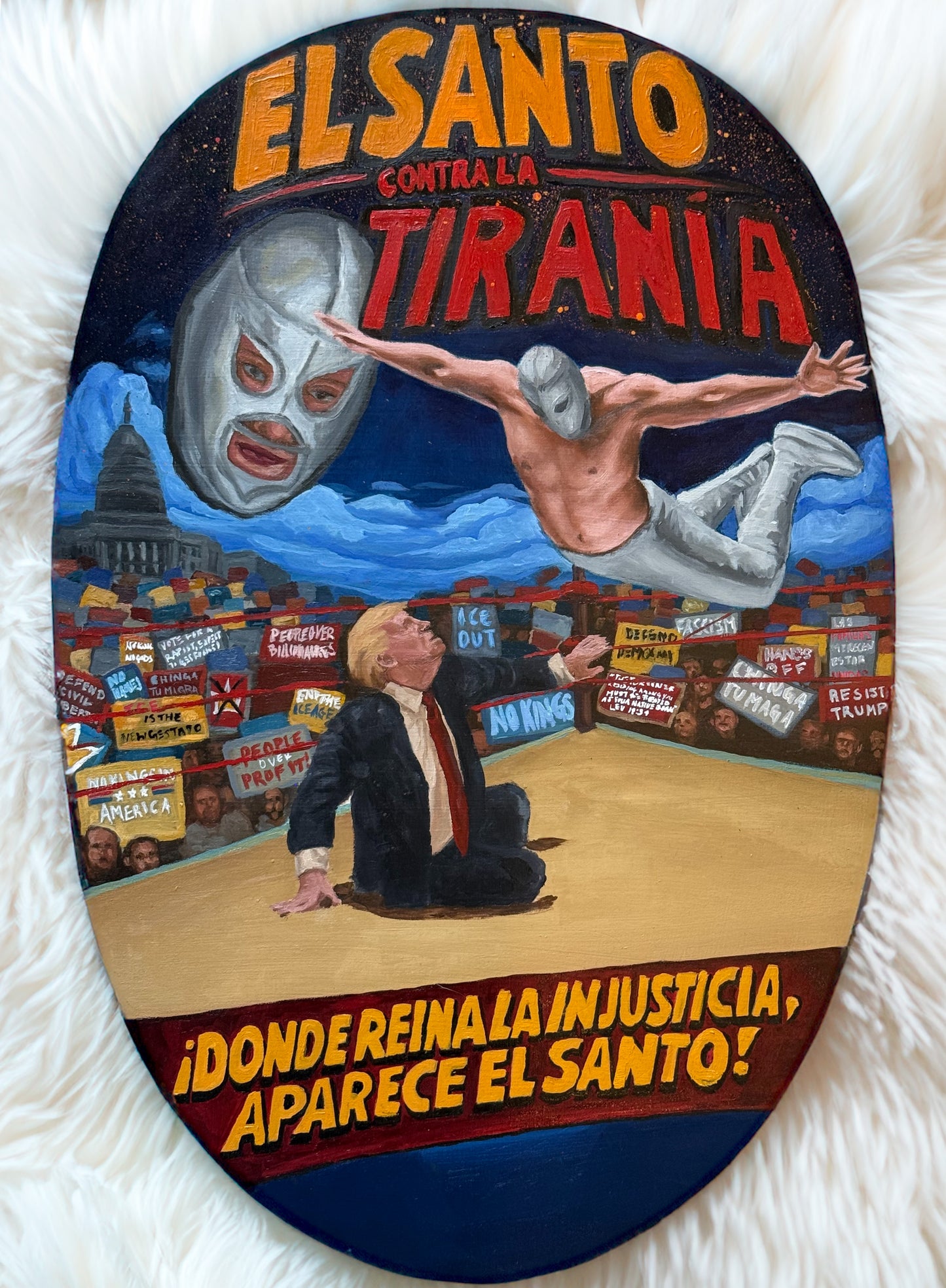 Tracy Chavez - "El Santo Contra La Tiranía"