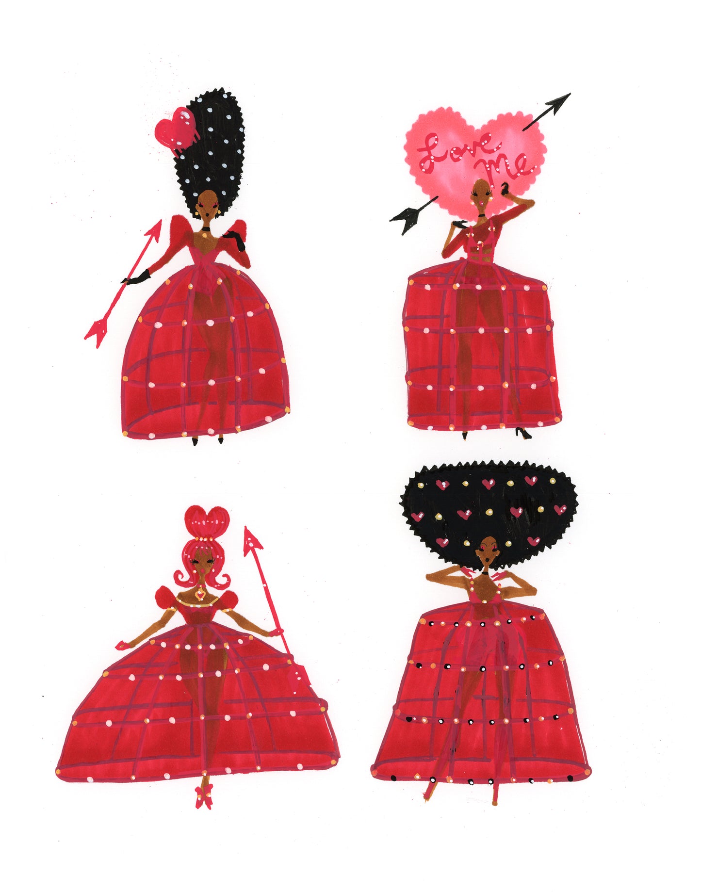 Pidgin Doll - Eros - Fashion Plate Sketches