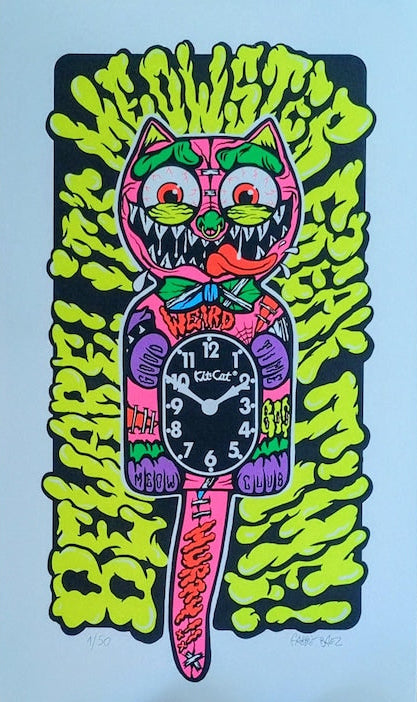 Gabbie Custom Art - "Beware! It's Meowster Freak Time!"