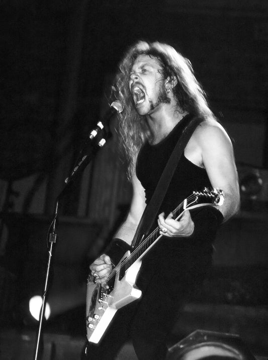 Alison Braun - Metallica -  James Hetfield, Long Beach Arena, 08/29/1989