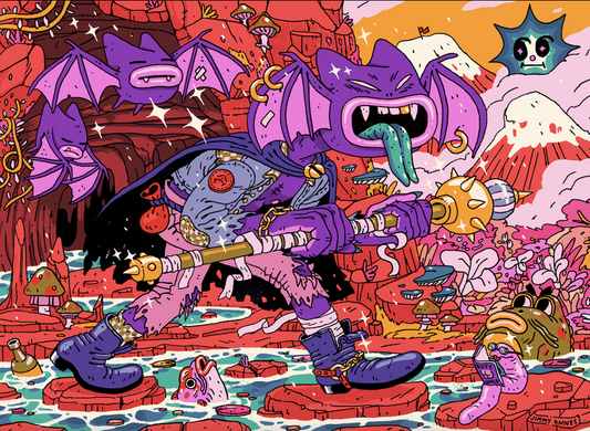 JIMMY KNIVES - WEREBAT WIZARD