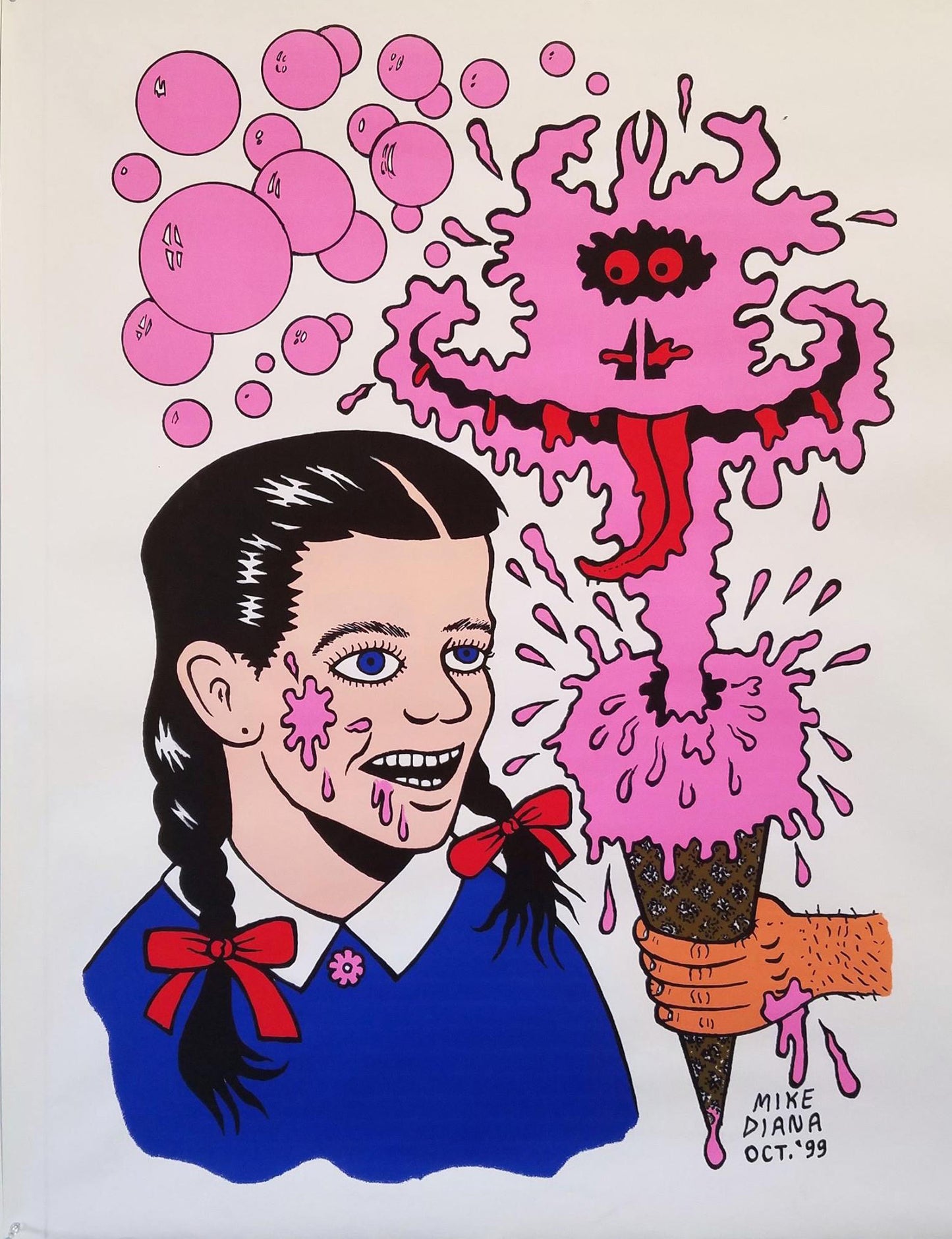 Untitled (Ice Cream) - Mike Diana