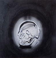 Neon White Skull - Max Williams