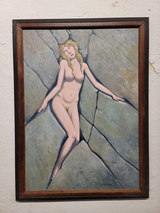 Guy Colwell - Woman in a Crevice