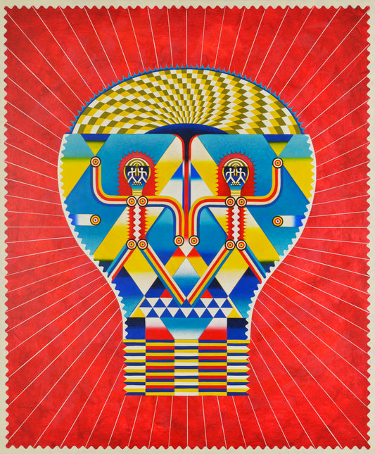 Yu Maeda - Light Bulb Head Red