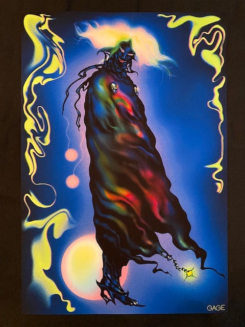 Gage Lindsten - Zilpheed, the Xi-Gexian Seer of Thorns Print