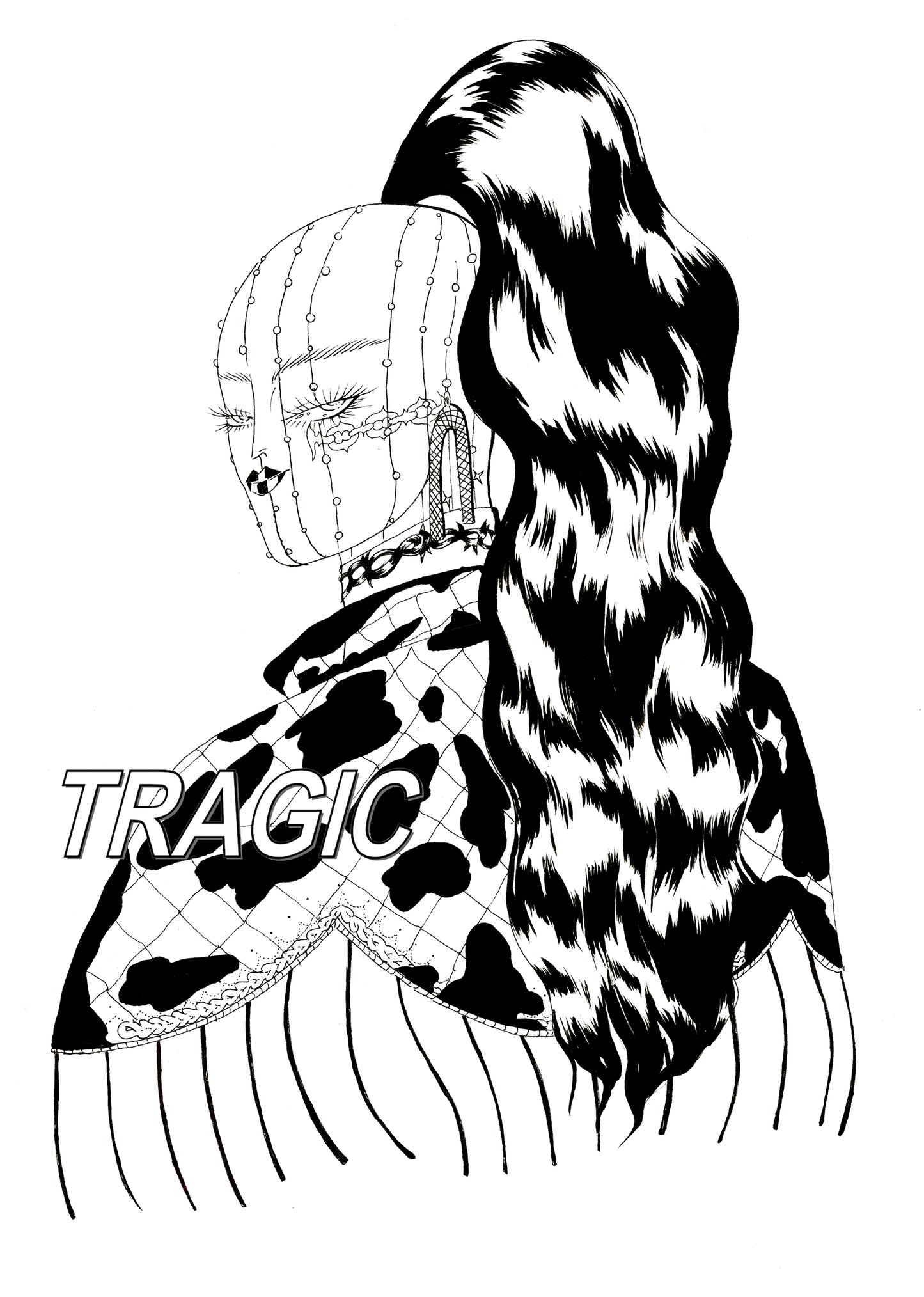 Honda Rivera - Tragic Print 12" x 17" $60