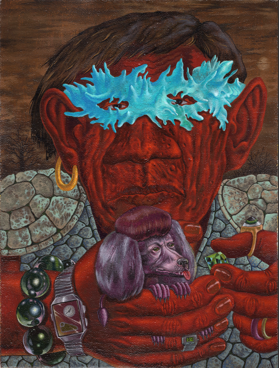 Davor Gromilovic - Green Stone Obsessed Poodle