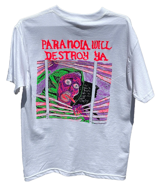 JJ Villard x Superchief - Paranoia Will Destroy Ya Tee